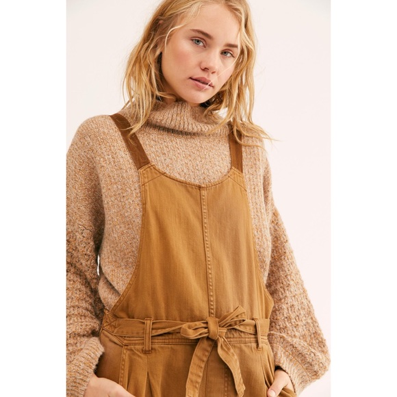 Free People Nobody’s Fool Overalls Jumpsuit - Picture 3 of 8